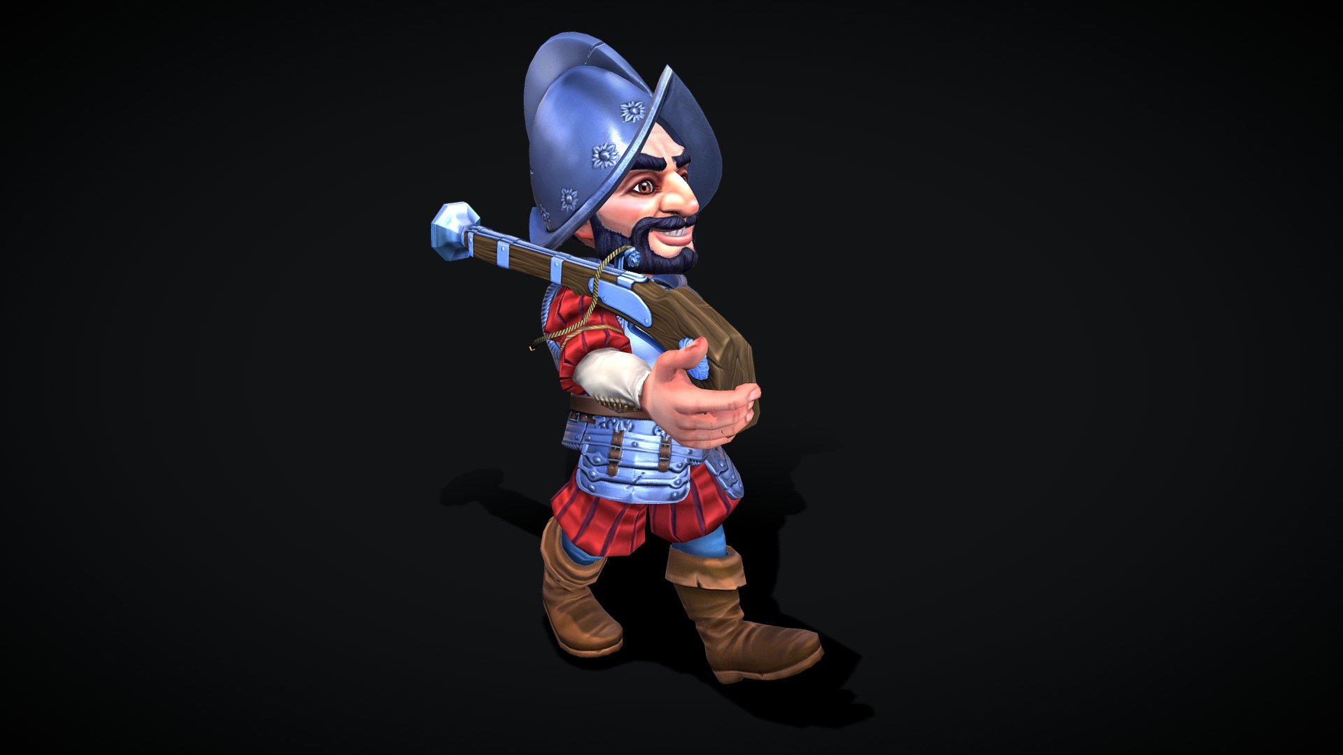 El Conquistador 3d model