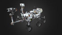 Curiosity Rover 3D Printed Model