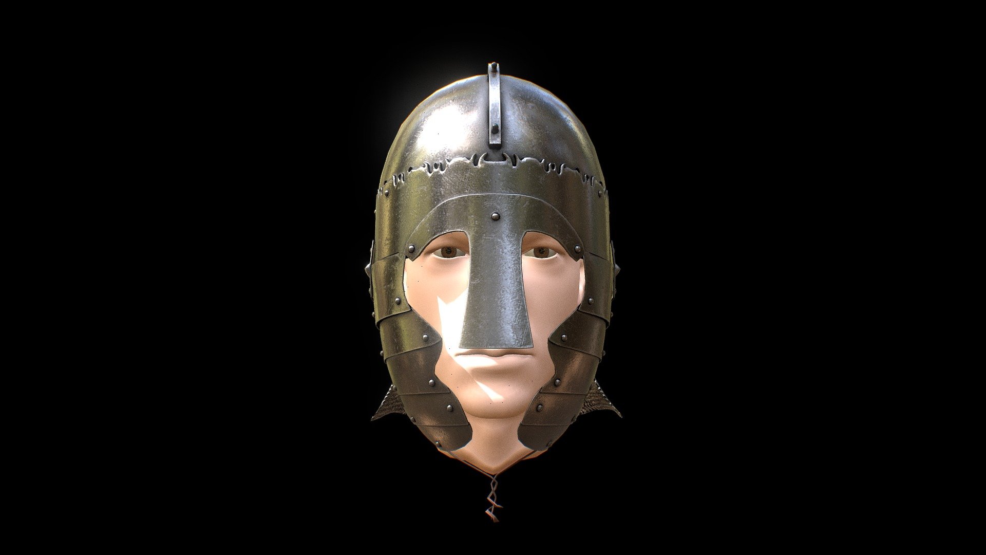 Germanic/Roman helmet 3d model