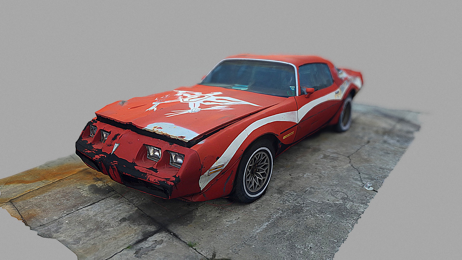 Pontiac Firebird Formula (1974) 3d model