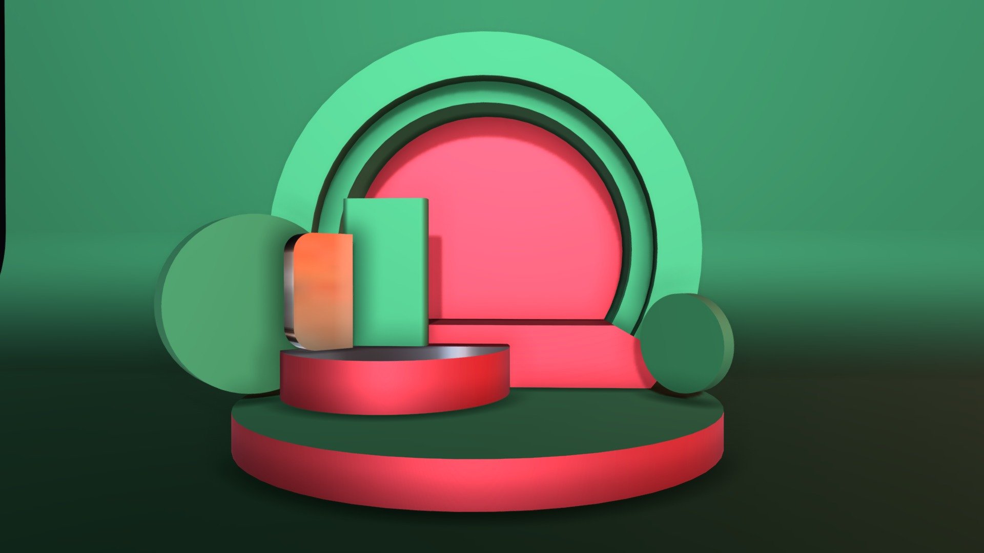 PODIUM ART_NO 10 3d model