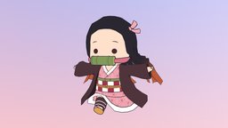 Chibi Nezuko (Kimetsu no Yaiba)