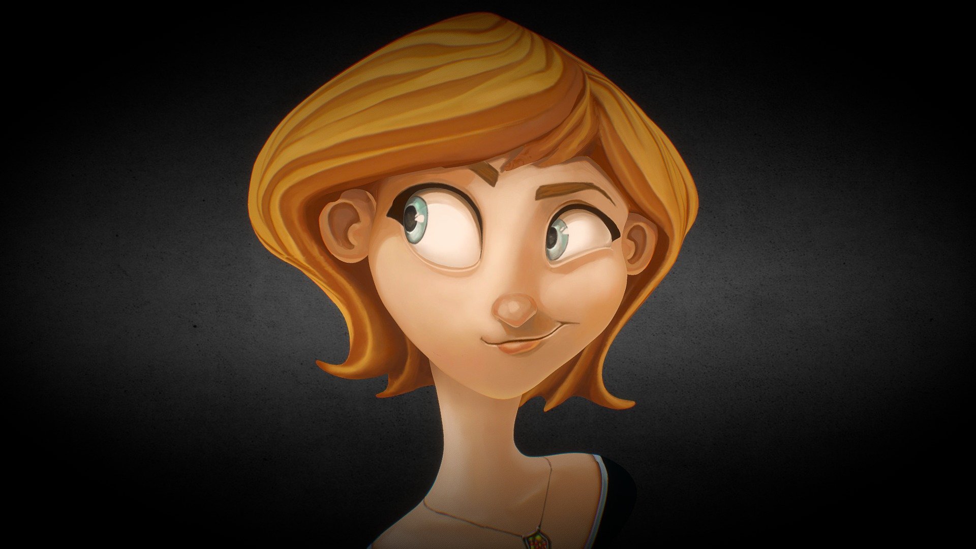 Red Head 3d model