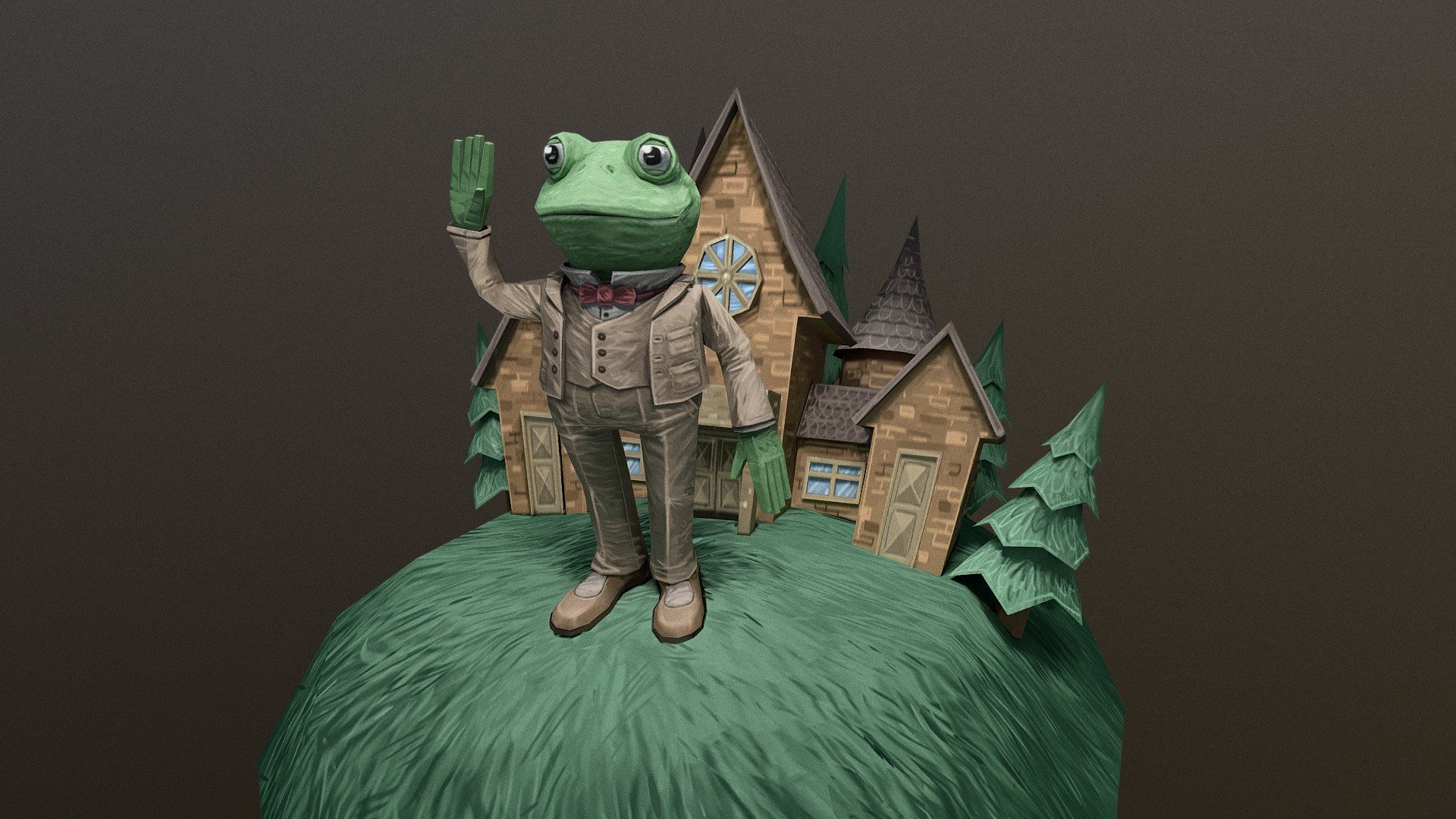 The Wind In The Willows — Toad Hall 3d model