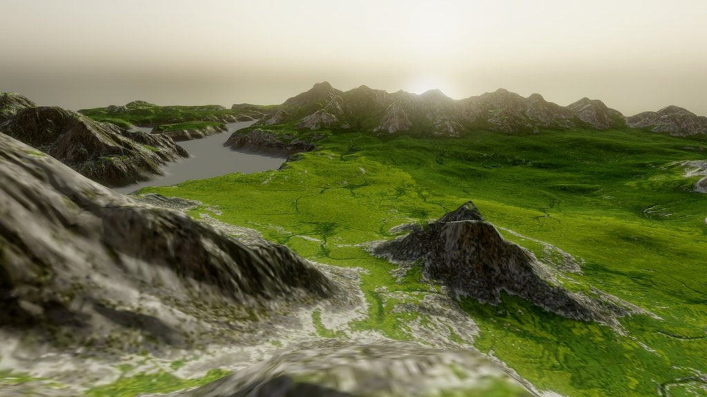 Islands 3d model