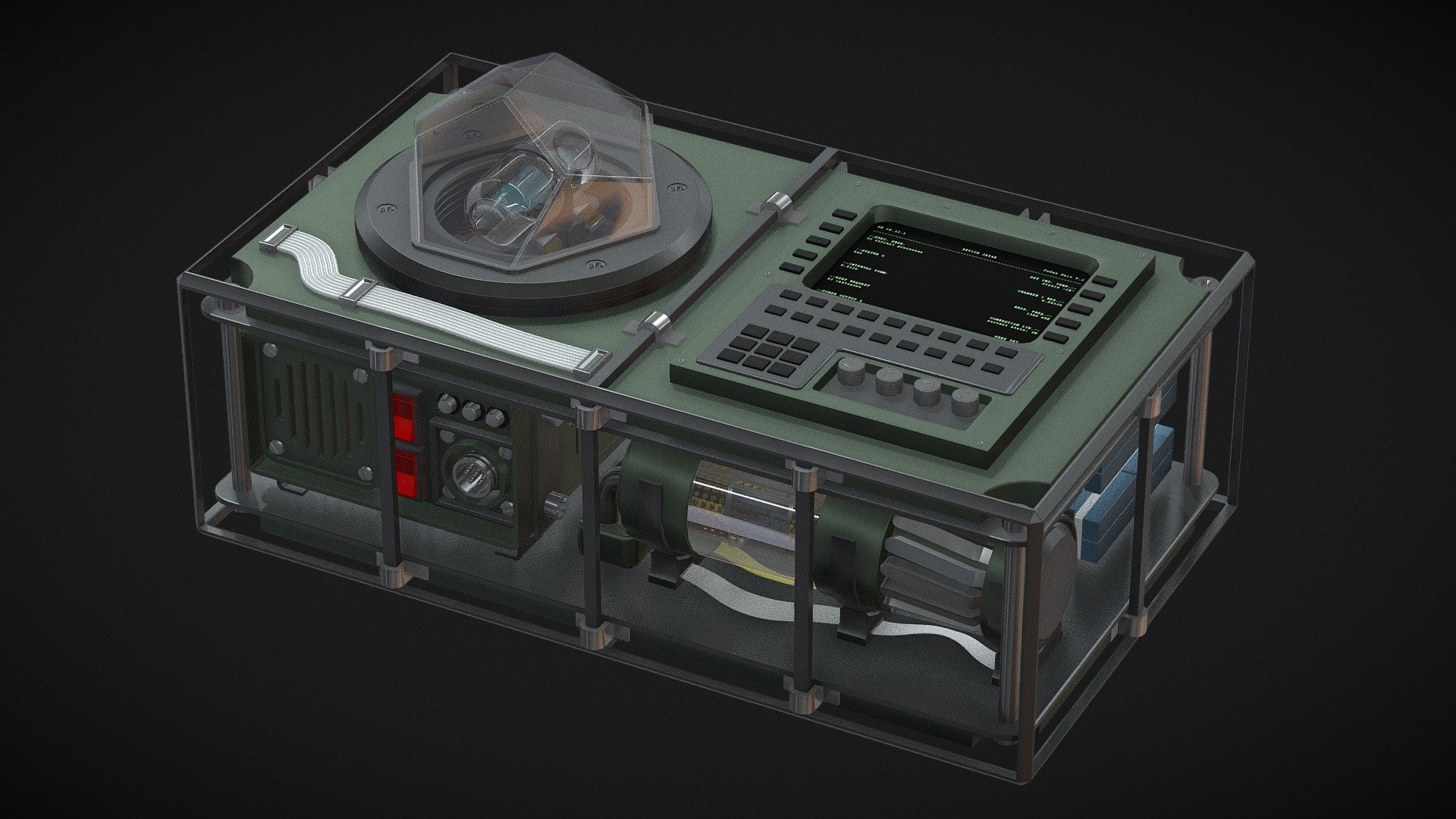 The Device (WIP) 3d model