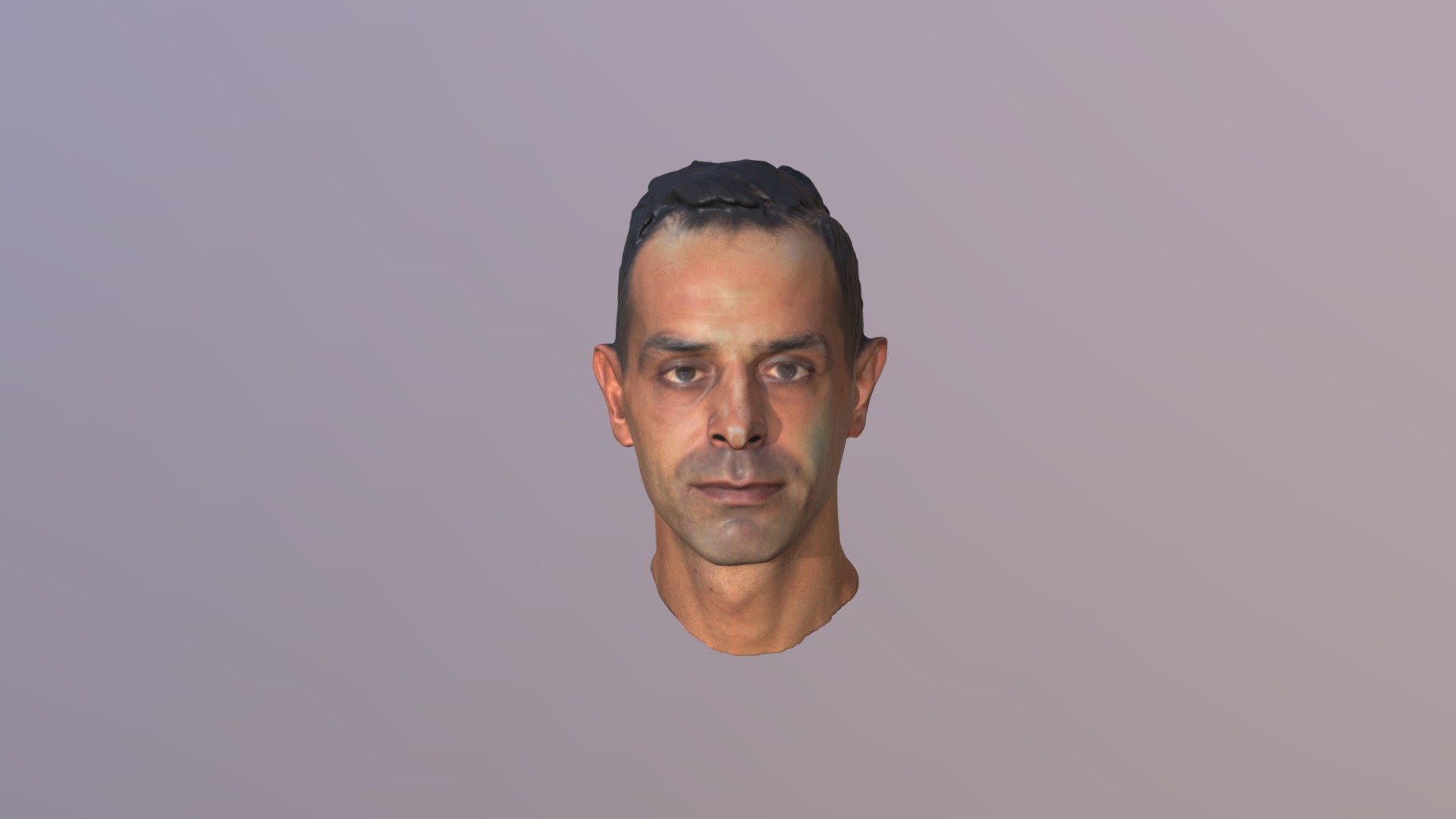 Jaroslav 3D Scan of Head 3d model