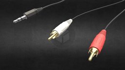 Audio cable stereo 3.5 mm Jack Plug RCA