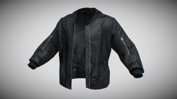 Bomber Jacket 2 (Metahuman Ready)