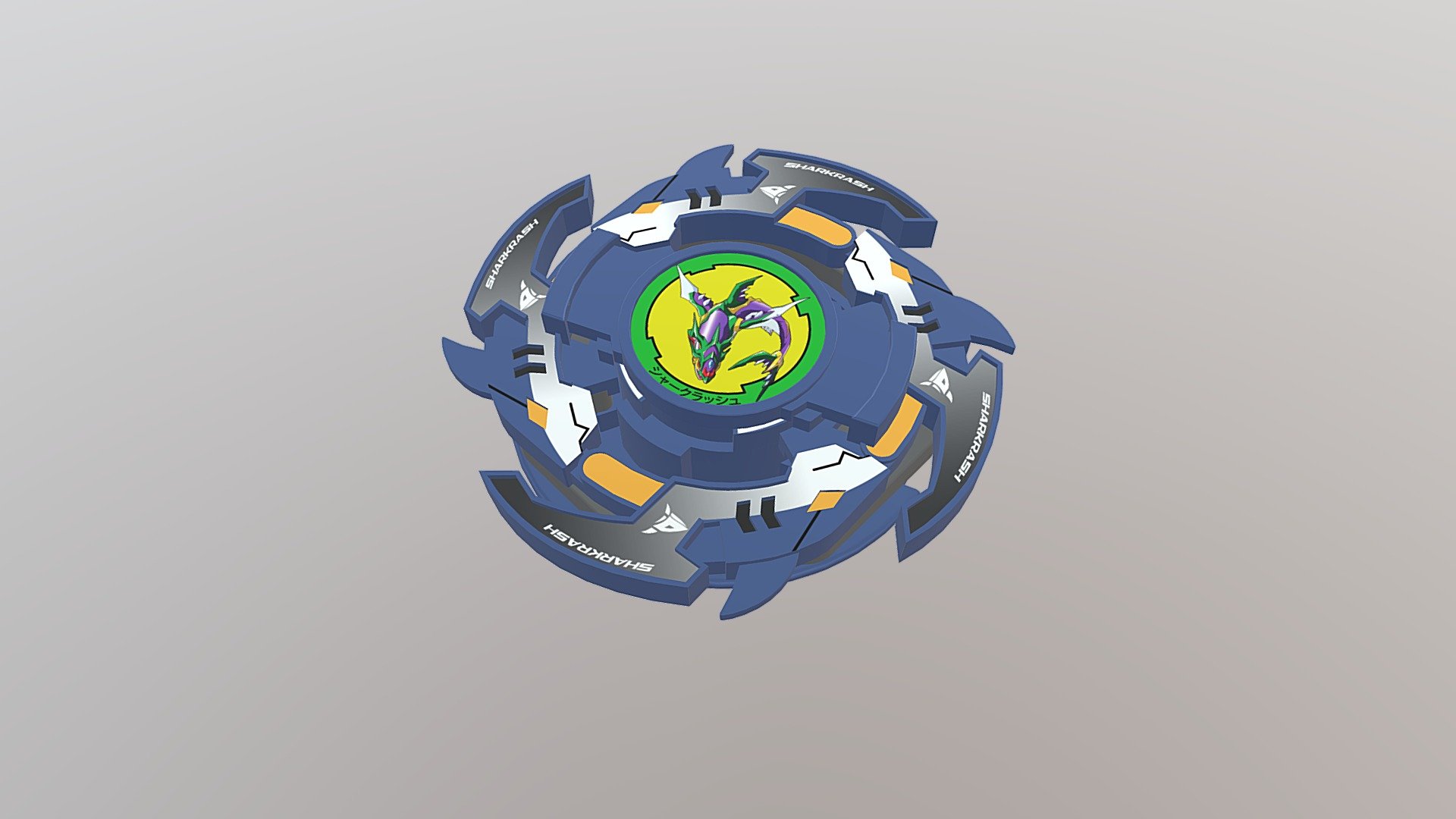 Beyblade Sharkrash (シャークラッシュ) 3d model