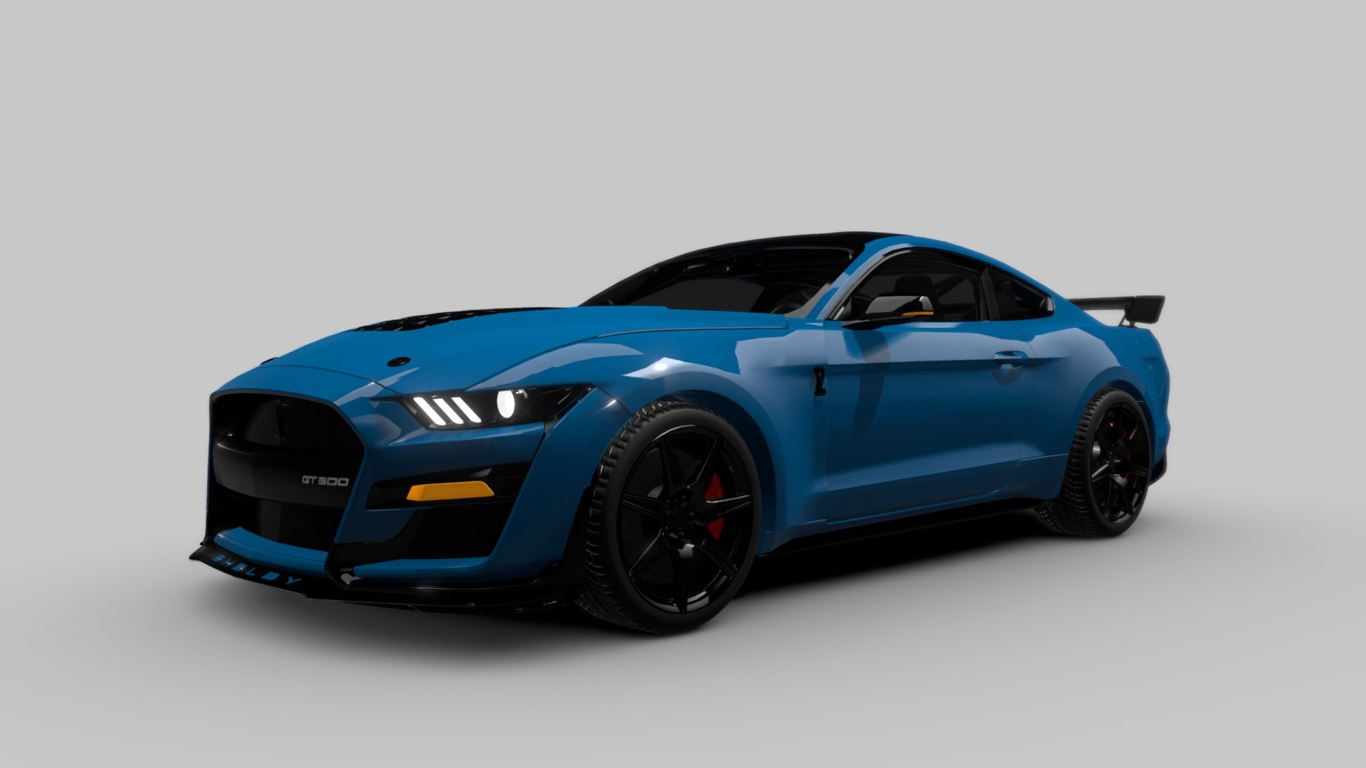 Ford Mustang Shelby GT500 3d model