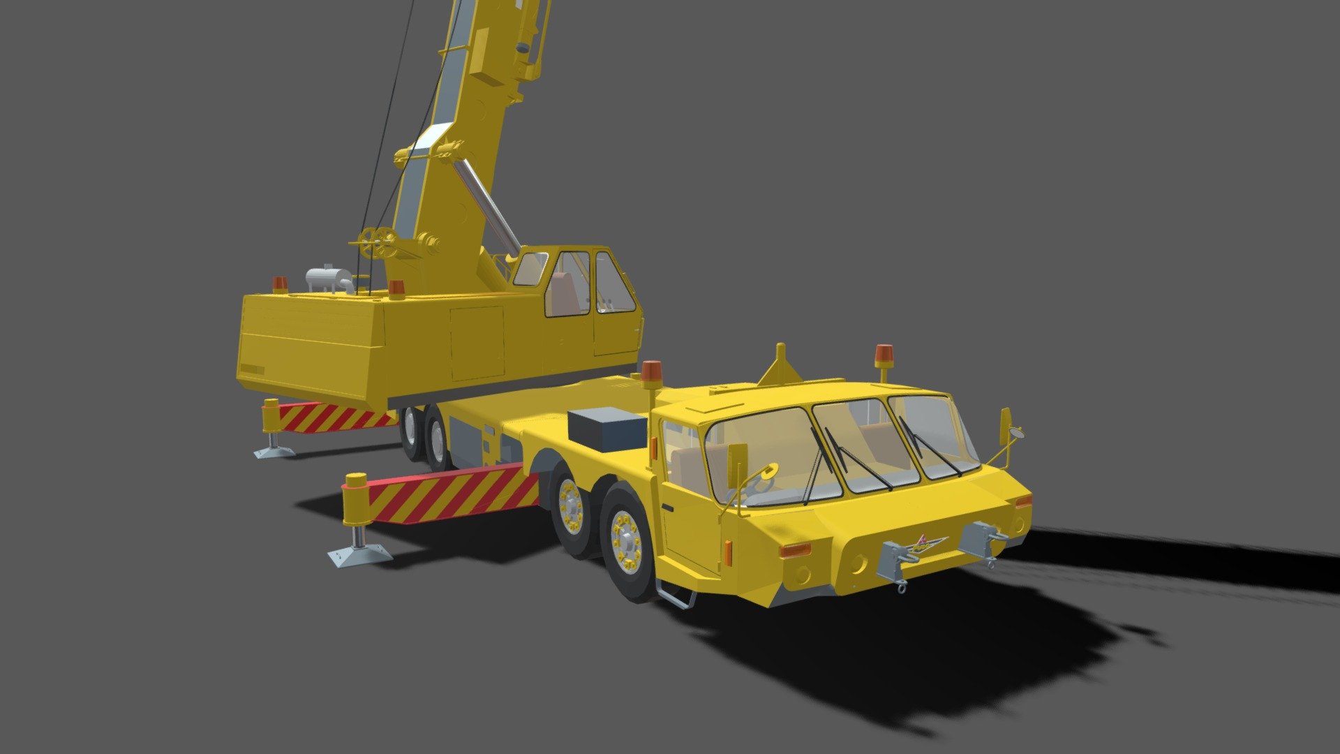 Autocrane 3d model