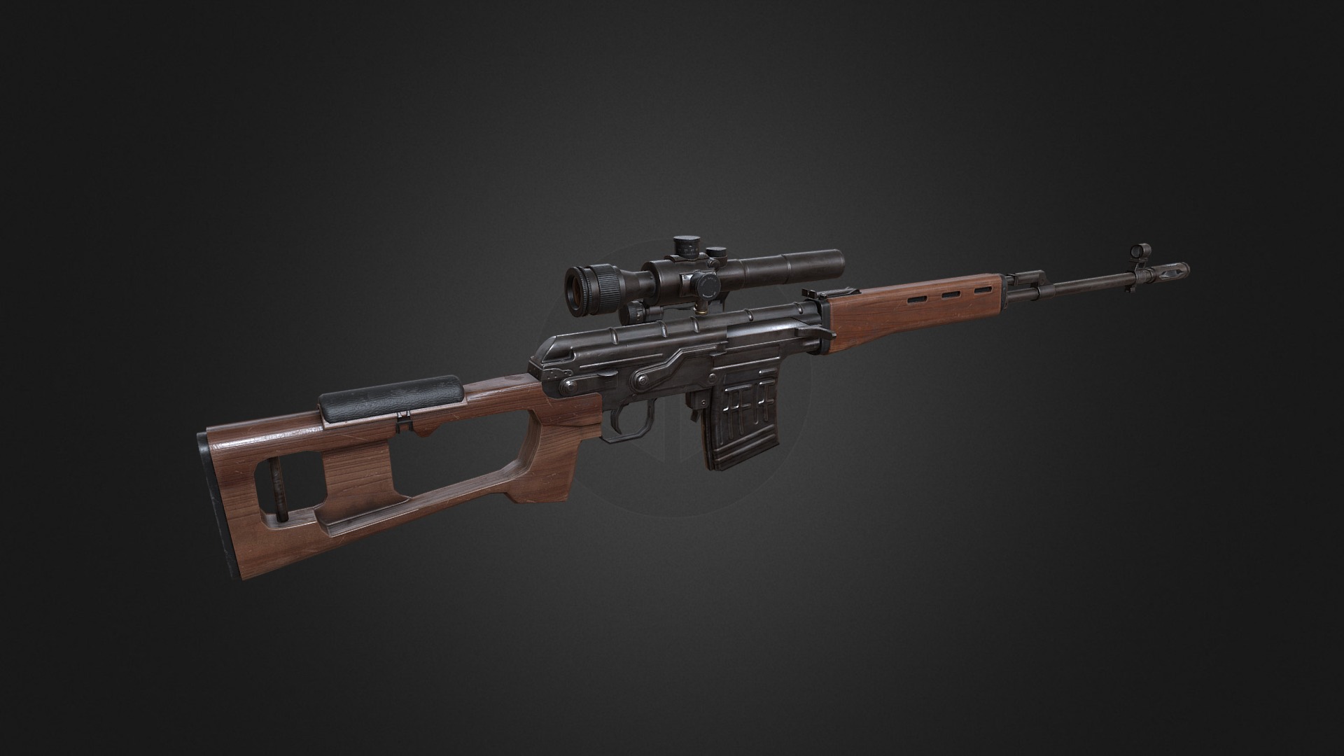 DRAGUNOV SNIPER 3d model