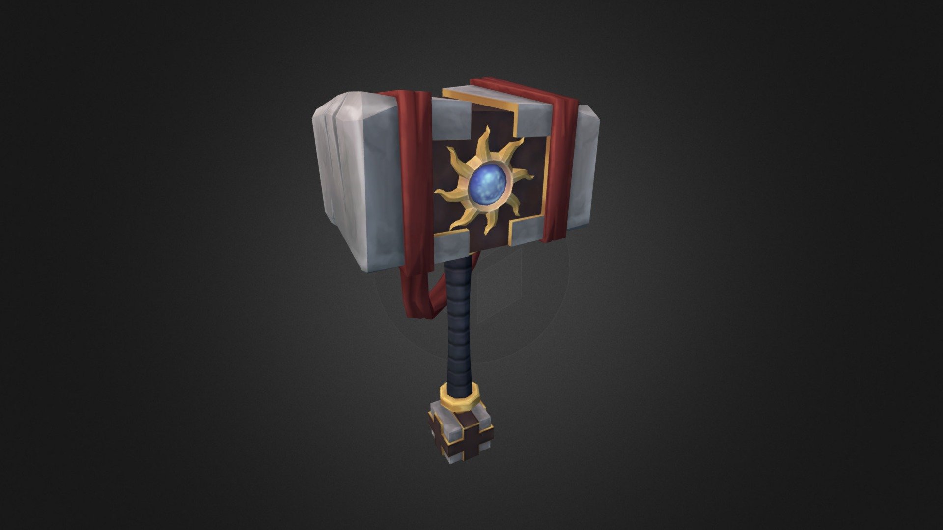 Chromax, Hammer of the Angels 3d model