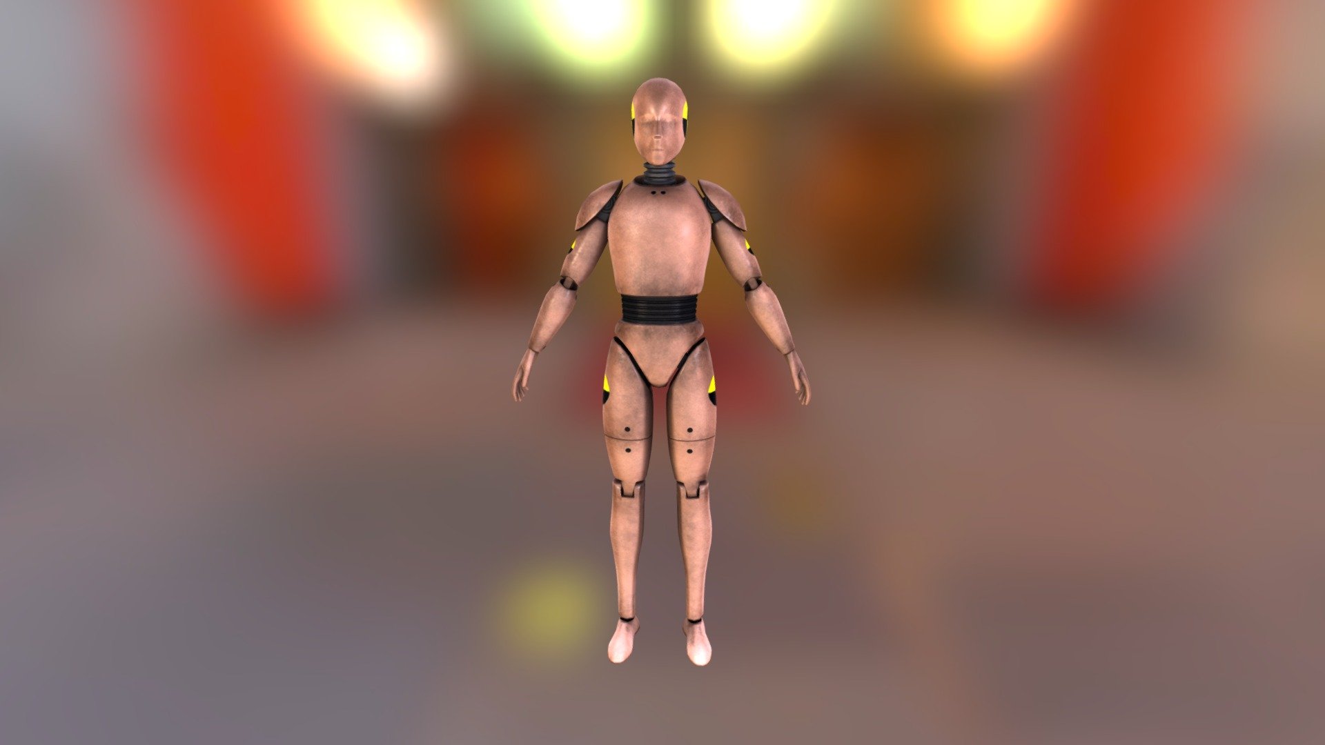 Test Dummy 3d model