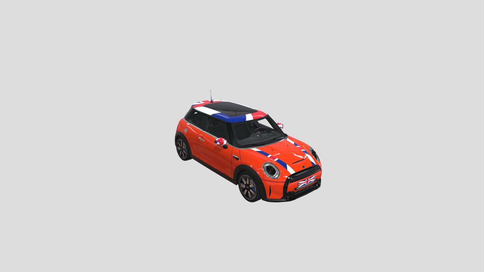 Mini London 3d model