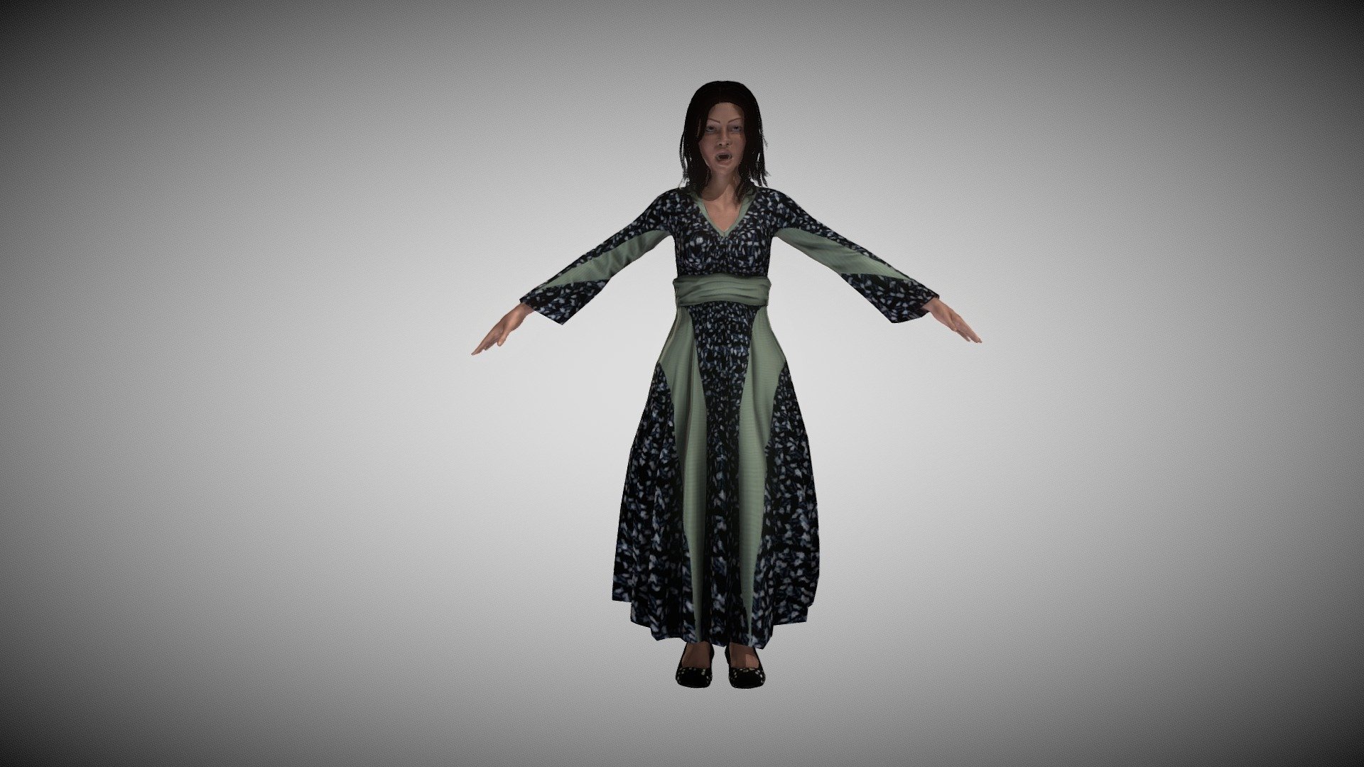 Vikki The Vamp 3d model