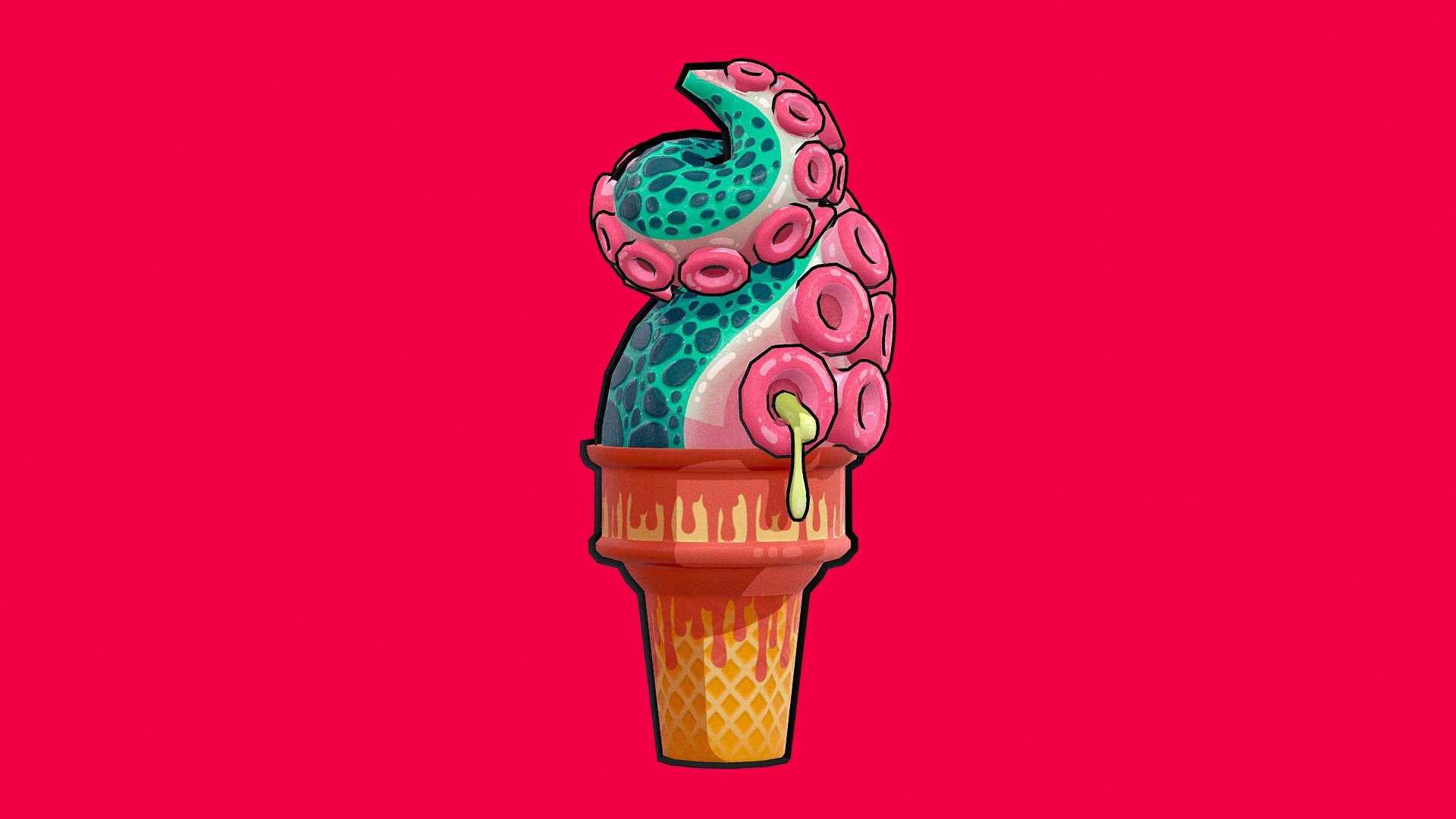 Ice Cream Season! 3d model