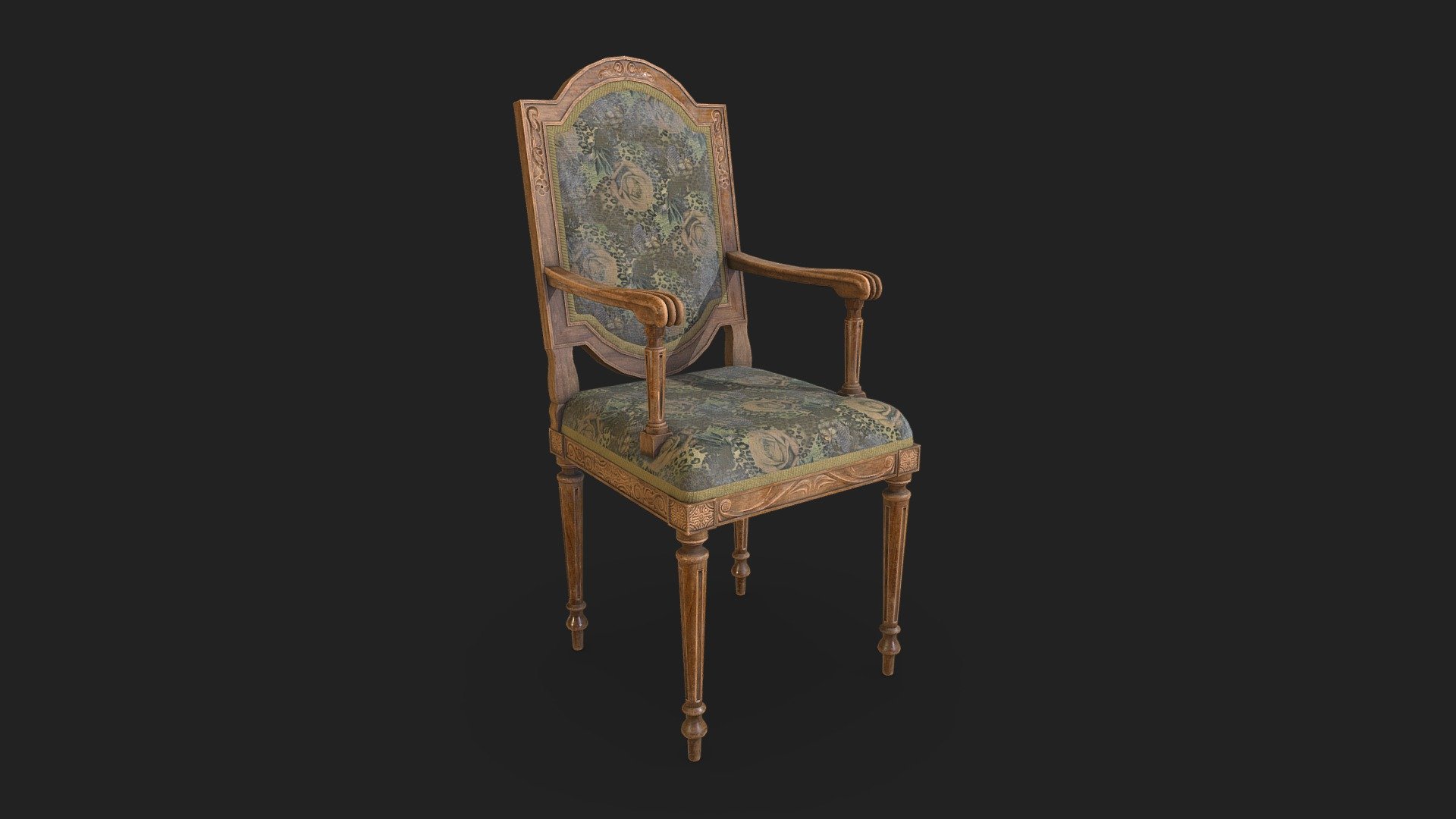 Vintage Chair 3d model