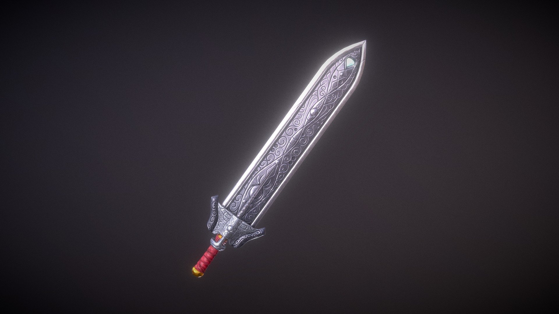 Stylized Sword 3d model