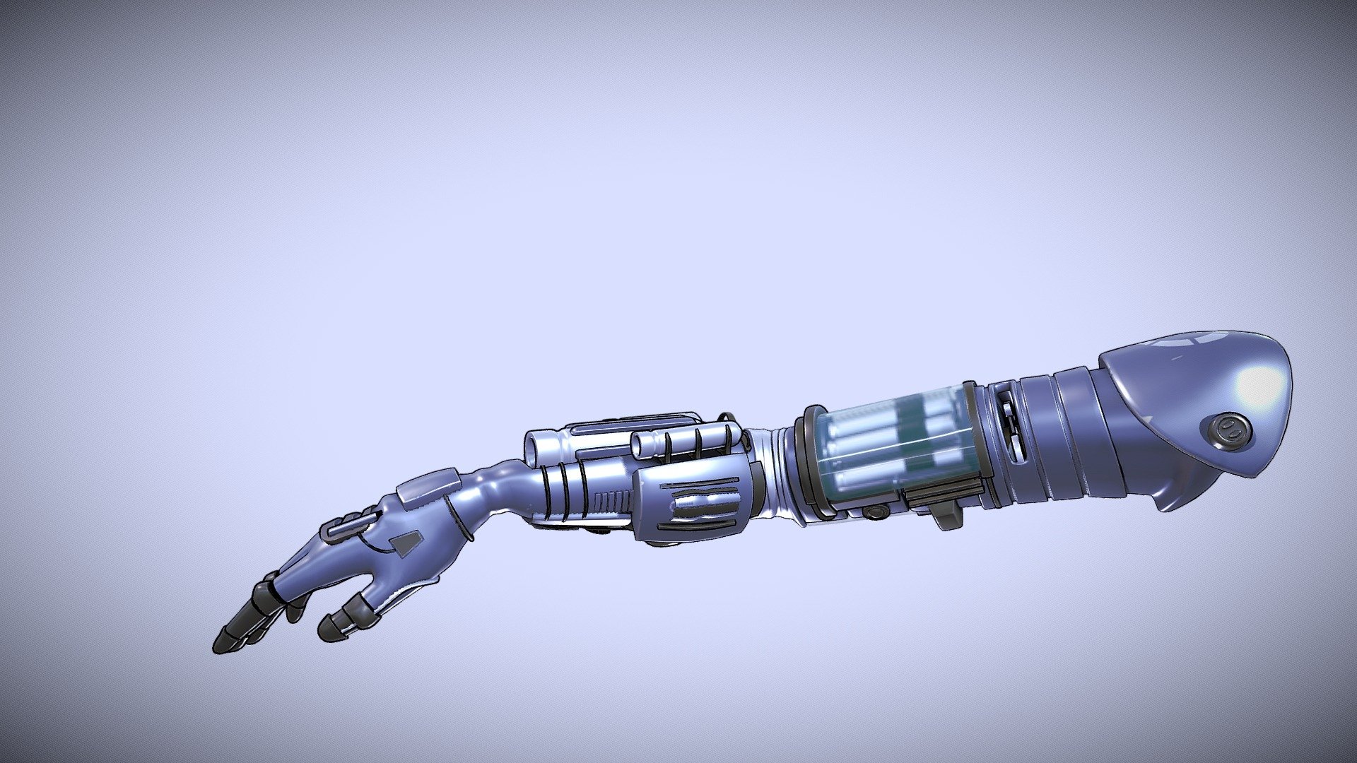 Mecha Arm 3d model