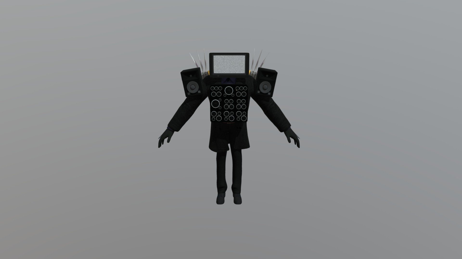 Titan Tv Man 3d model