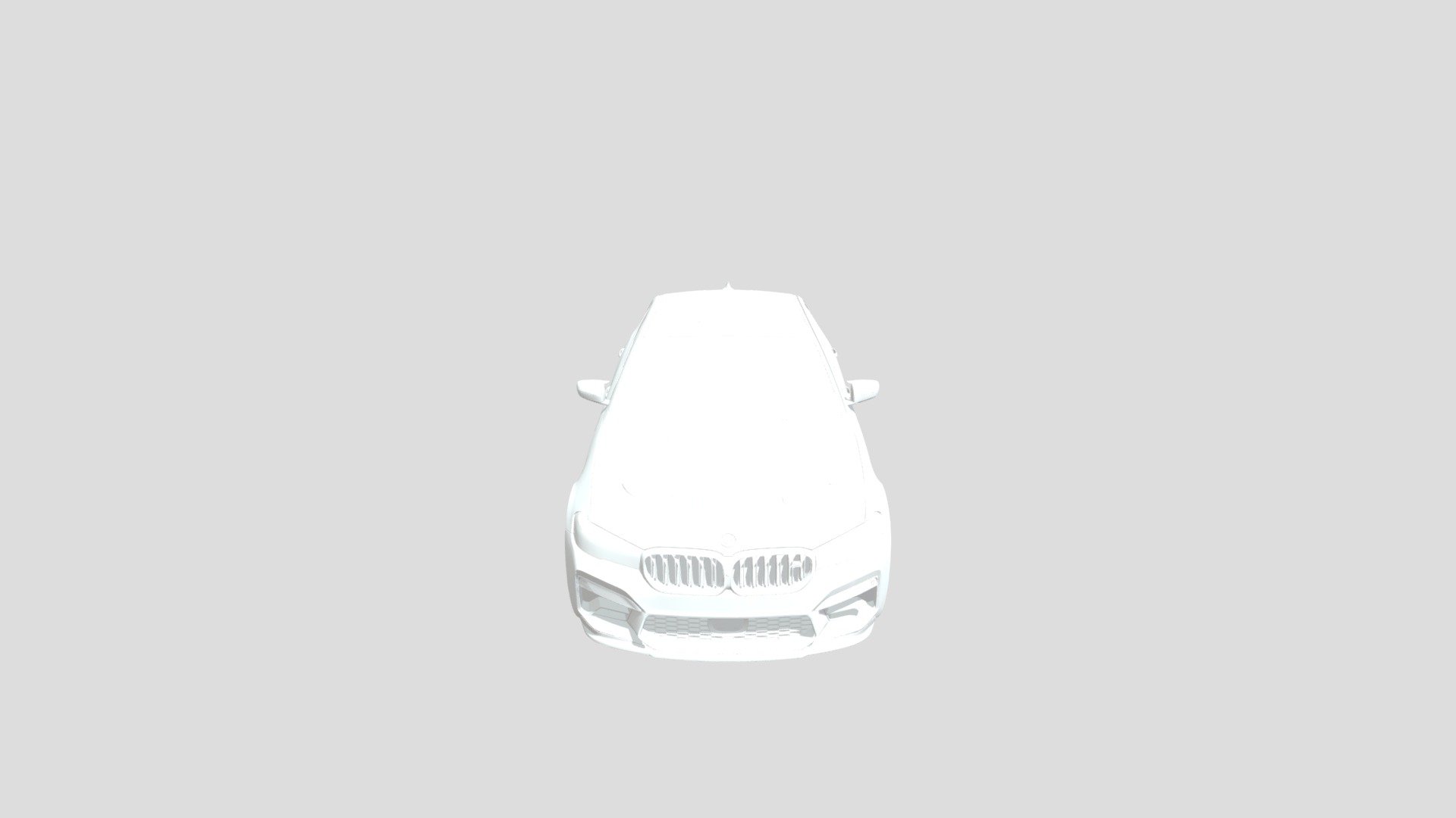 2021 Bmw M5cs 3d model