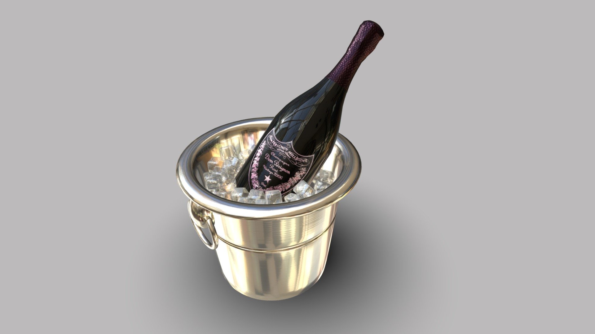 Champagne 3d model