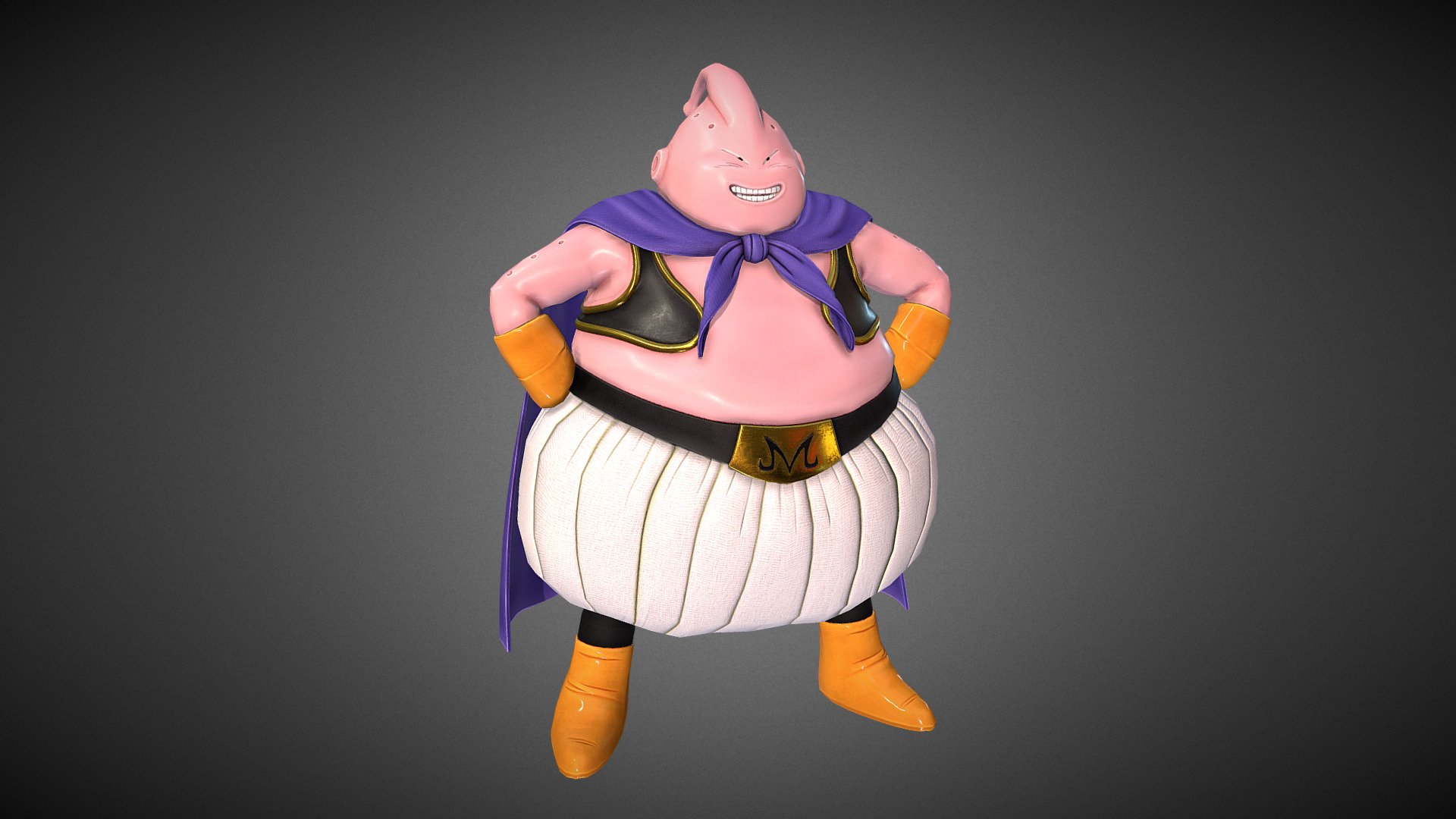 Bu Dragonball Fan Art 3d model