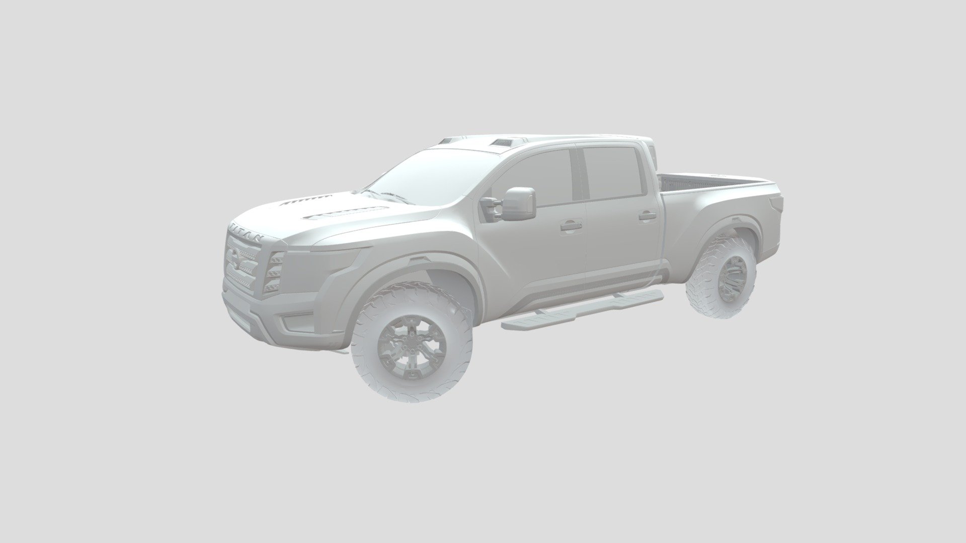 Nissan Titan 3d model