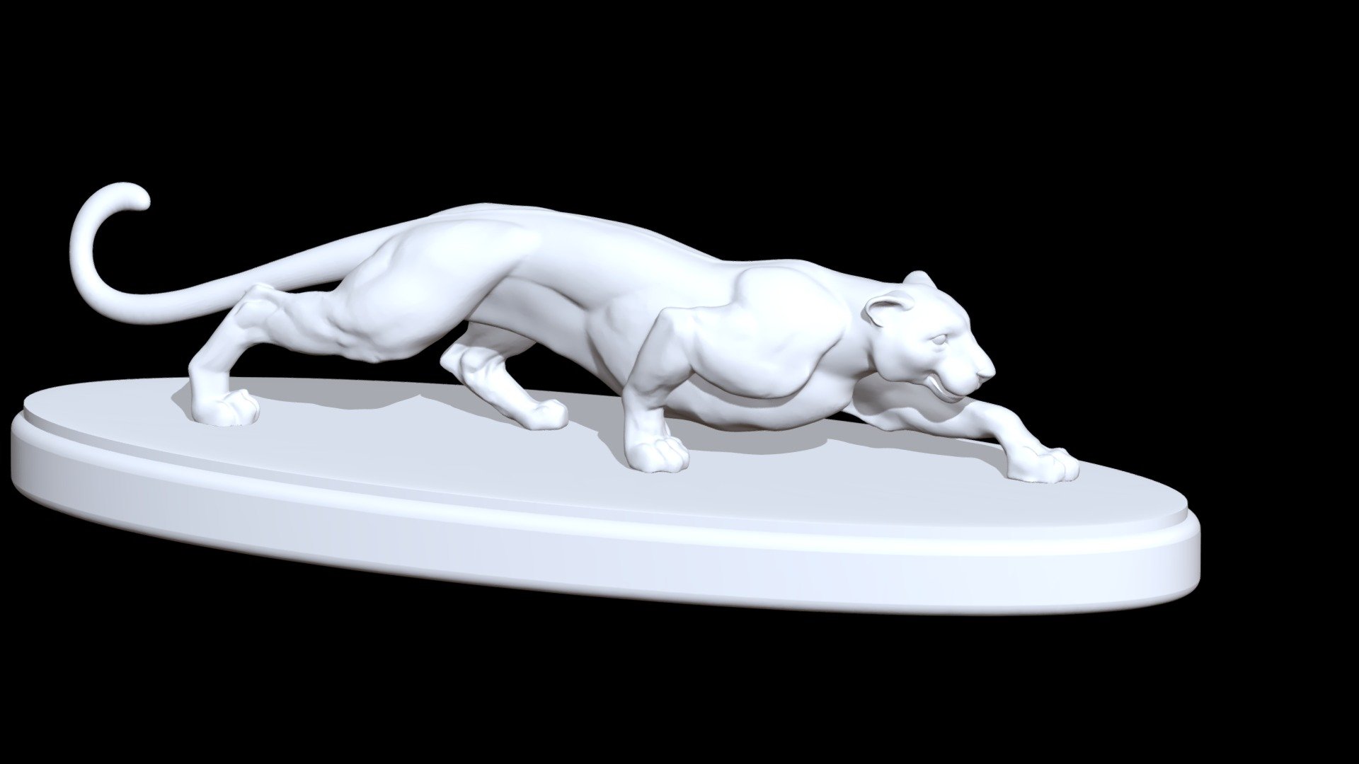 panther 3d model