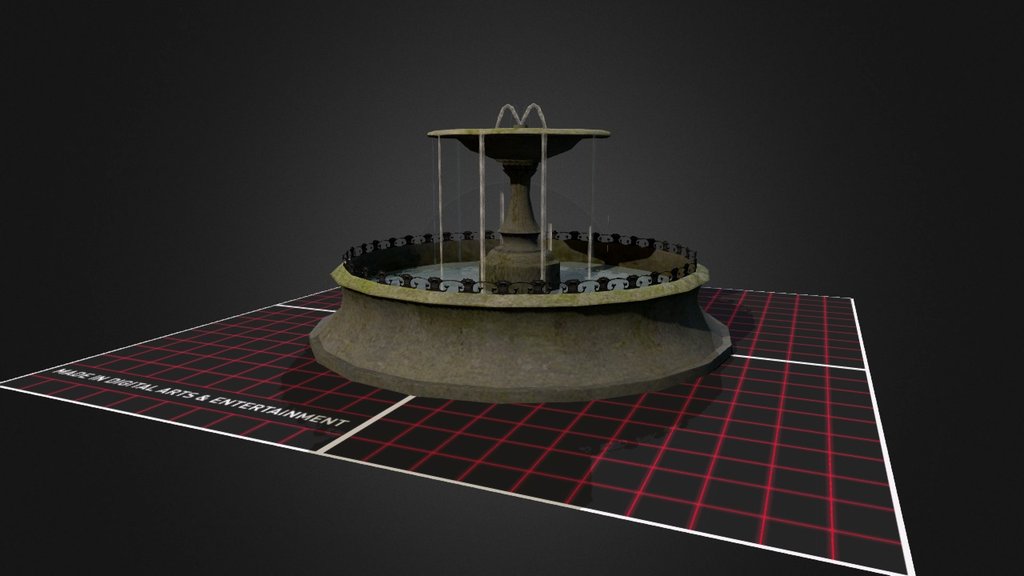 Prop_Fountain 3d model