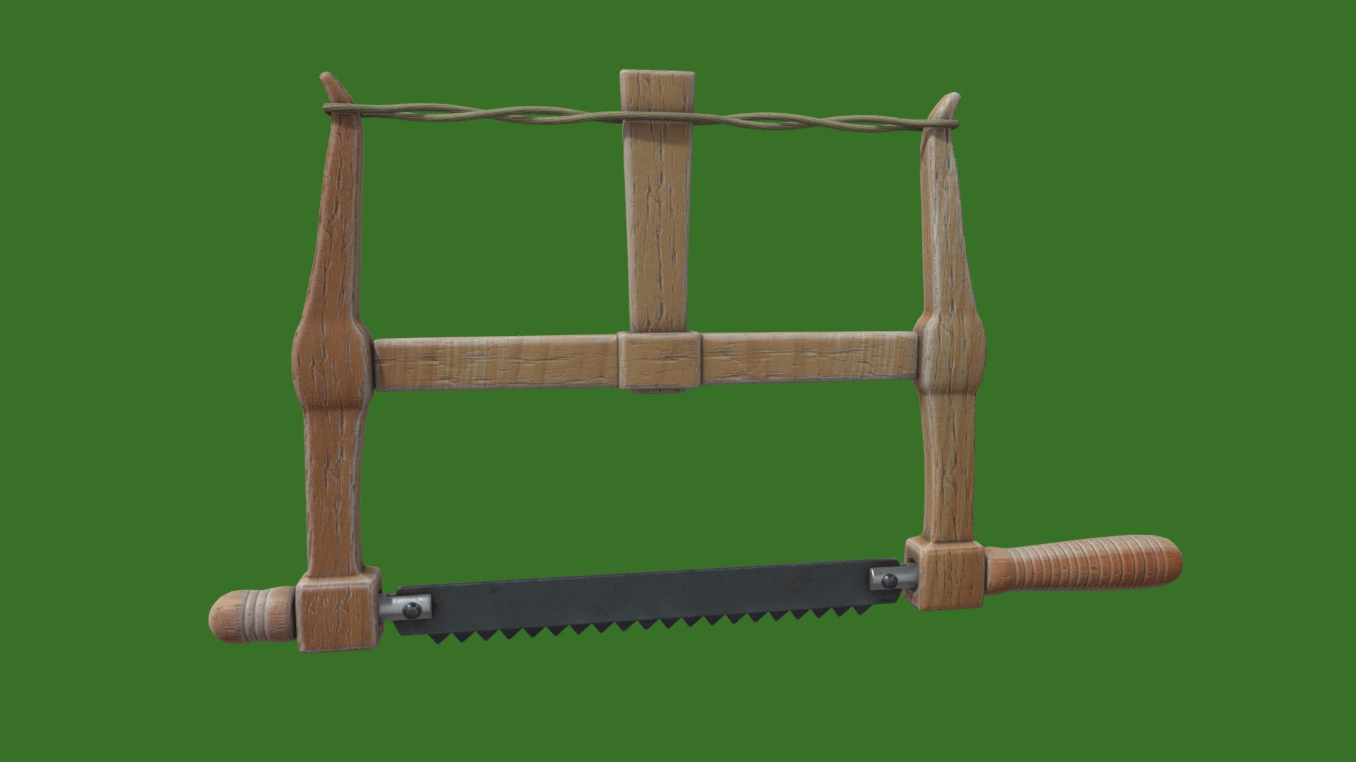 HandSaw Cartoon 3d model