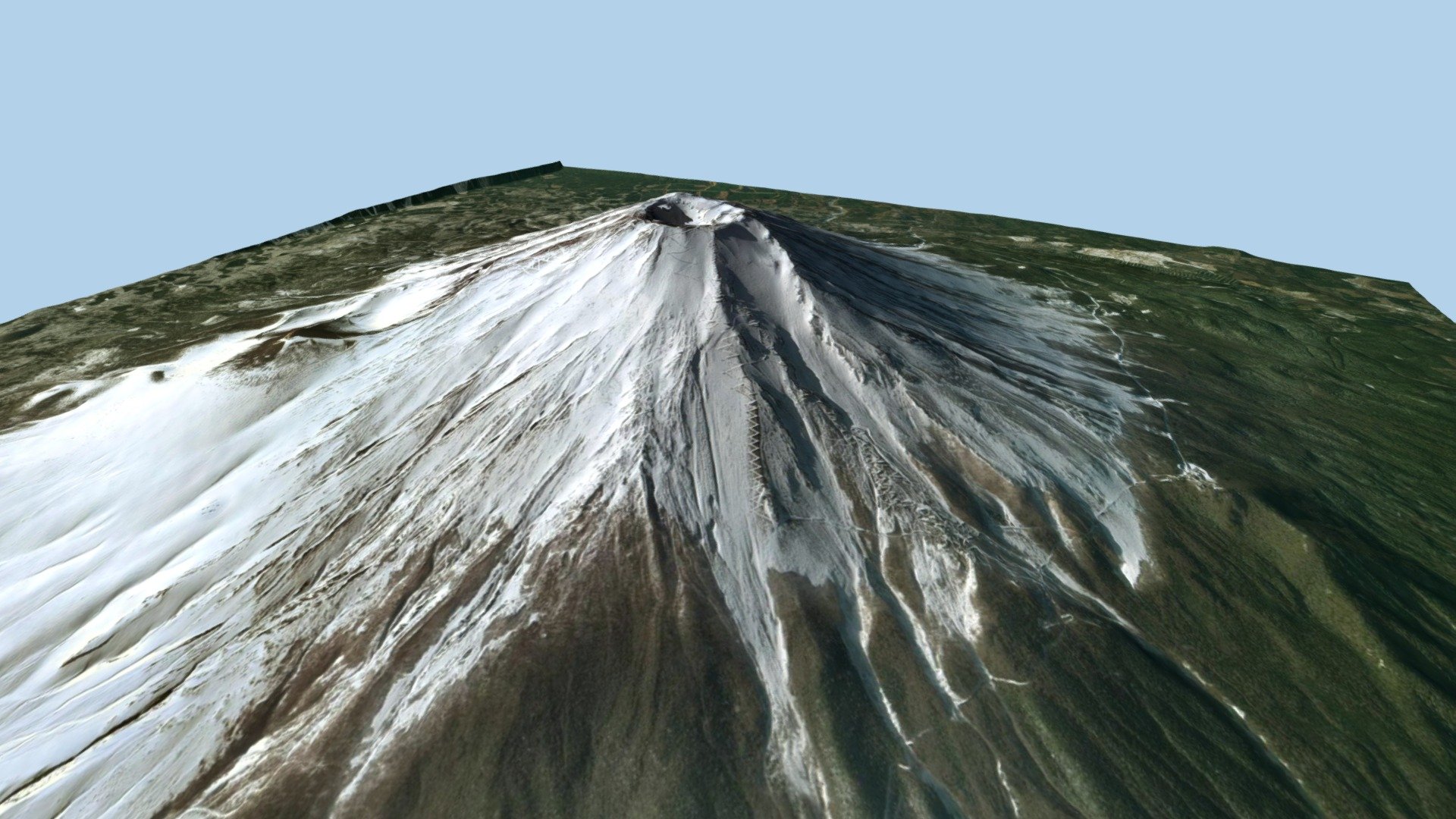 Volcano Mountains 3d model