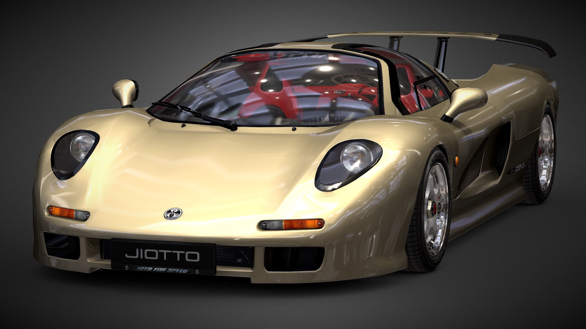 Jiotto Caspita Mark II 1992 By Alex.Ka. 3d model