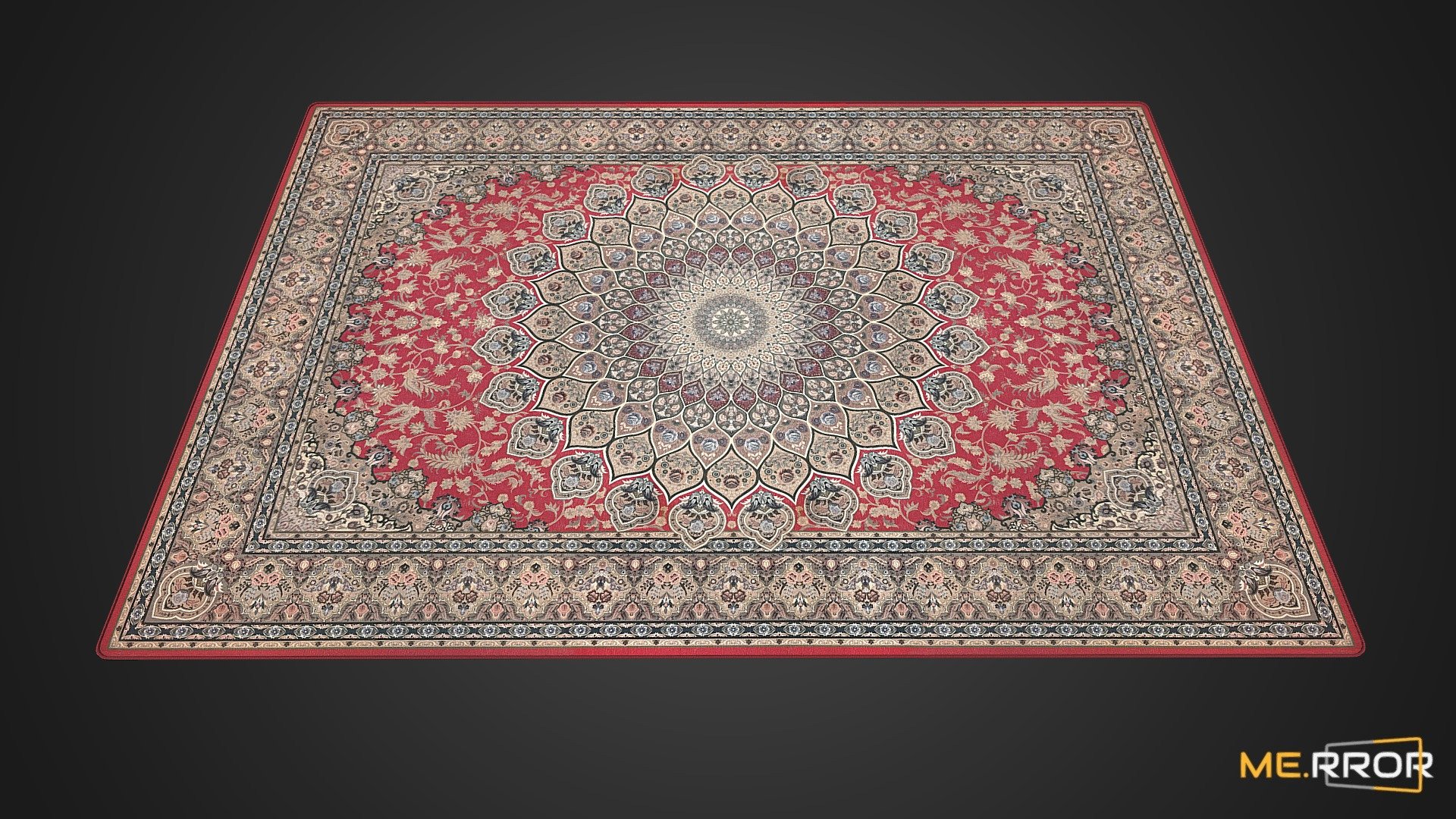 [Game-Ready] Persian Carpet 3d model