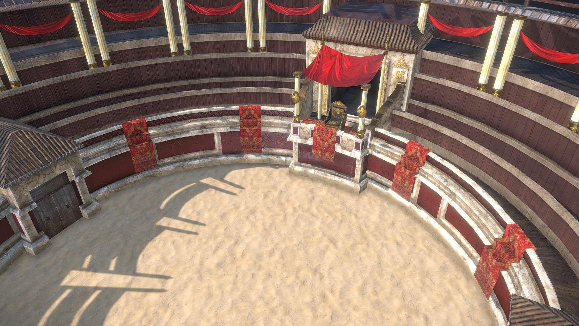 Arena 3d model