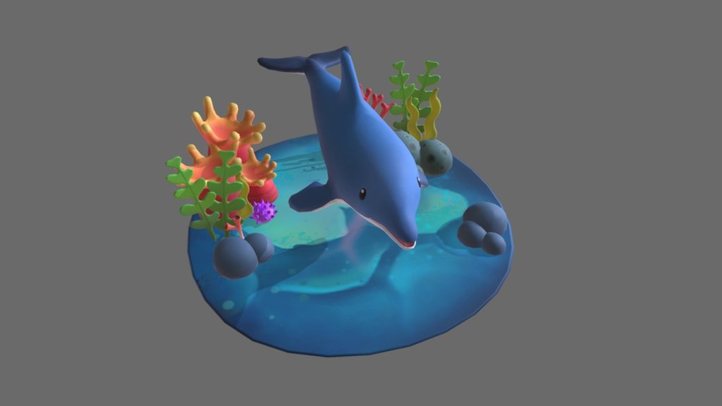 under the sea 02 3d model