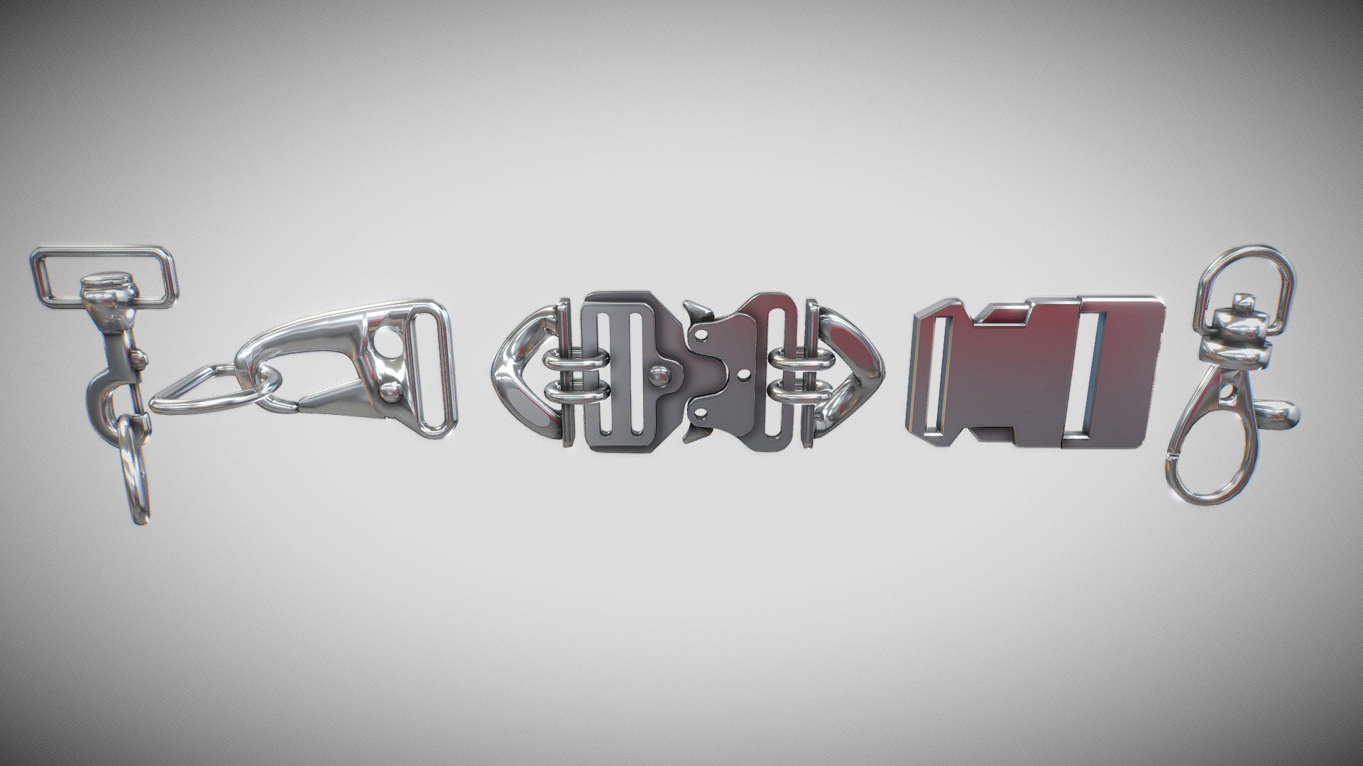 Clasp Set 3d model