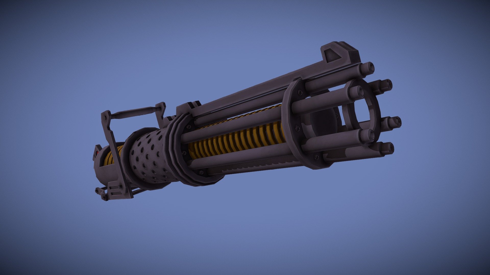 Rotary blaster cannon Z-6 Clone Wars 3d model