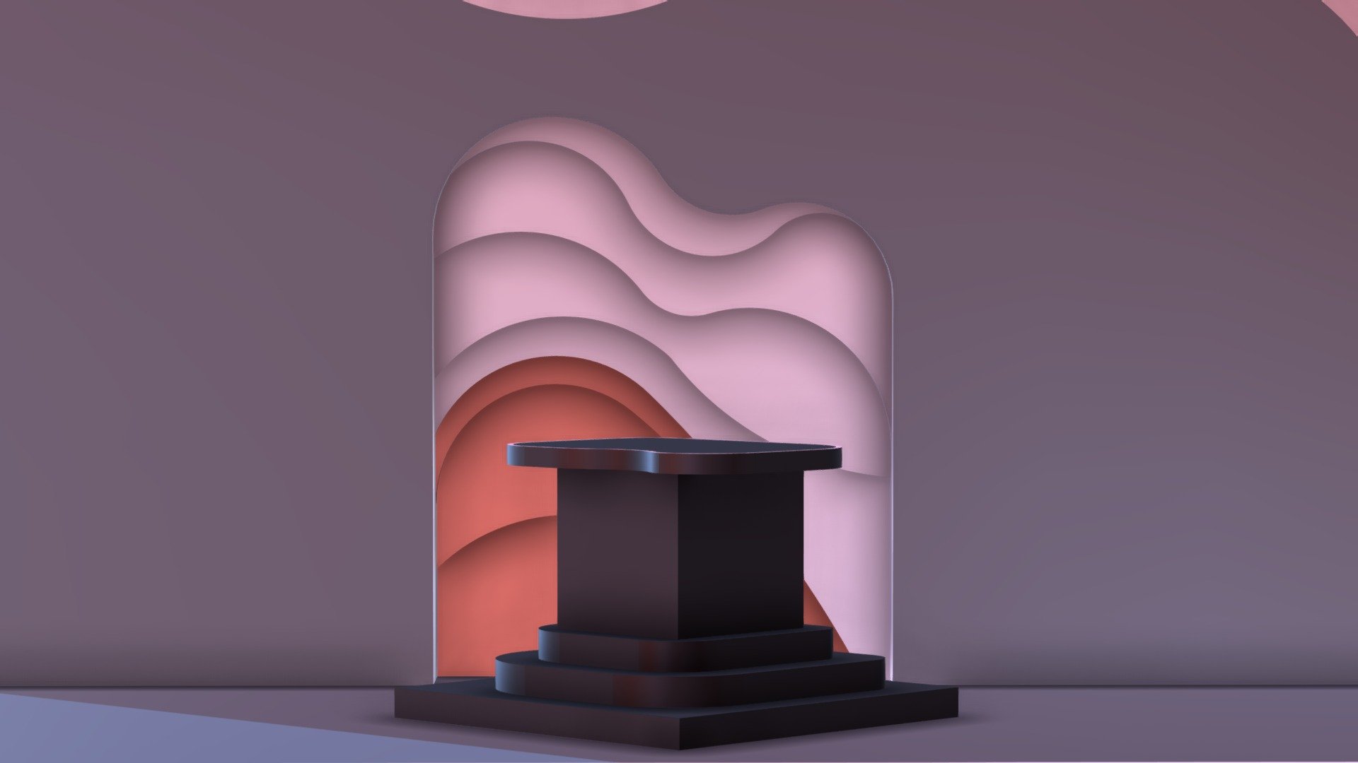 PODIUM ART_NO 13 3d model