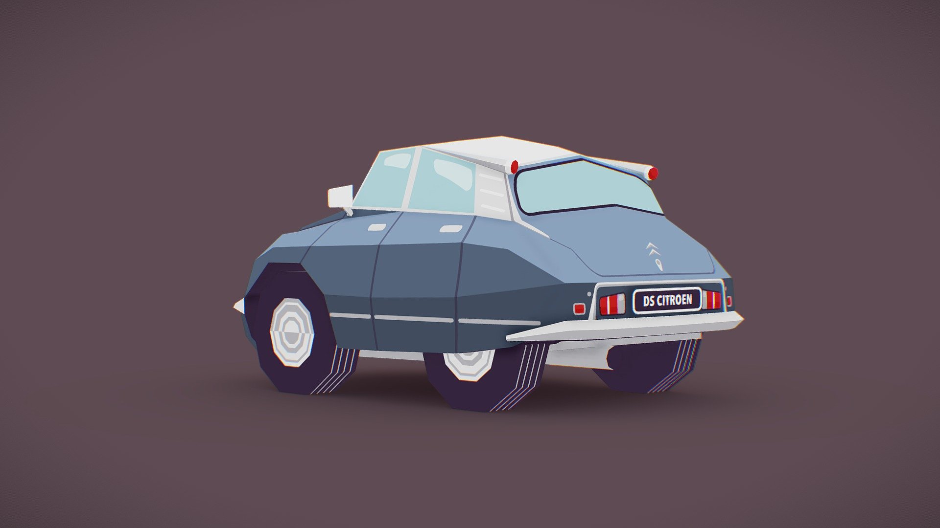 citroen DS 3d model