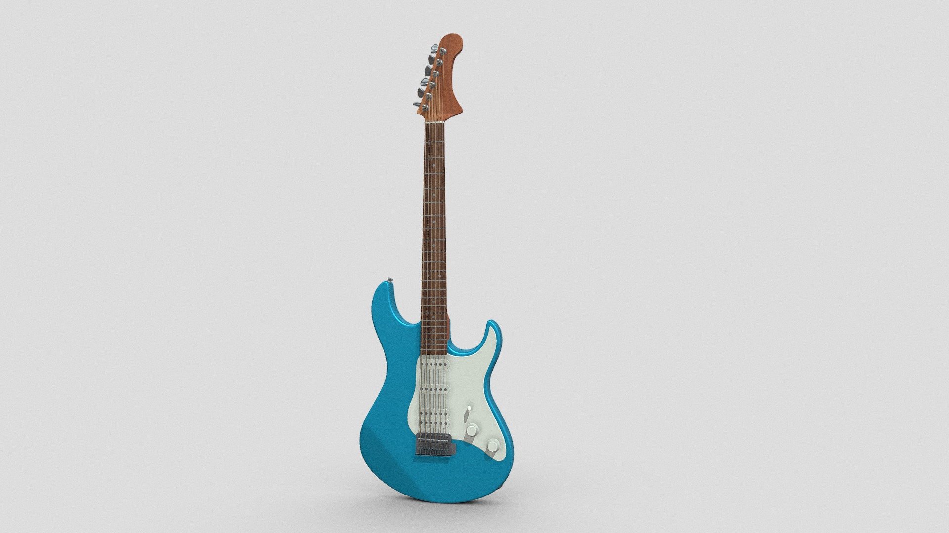 Electric Guitar Realtime 3d model