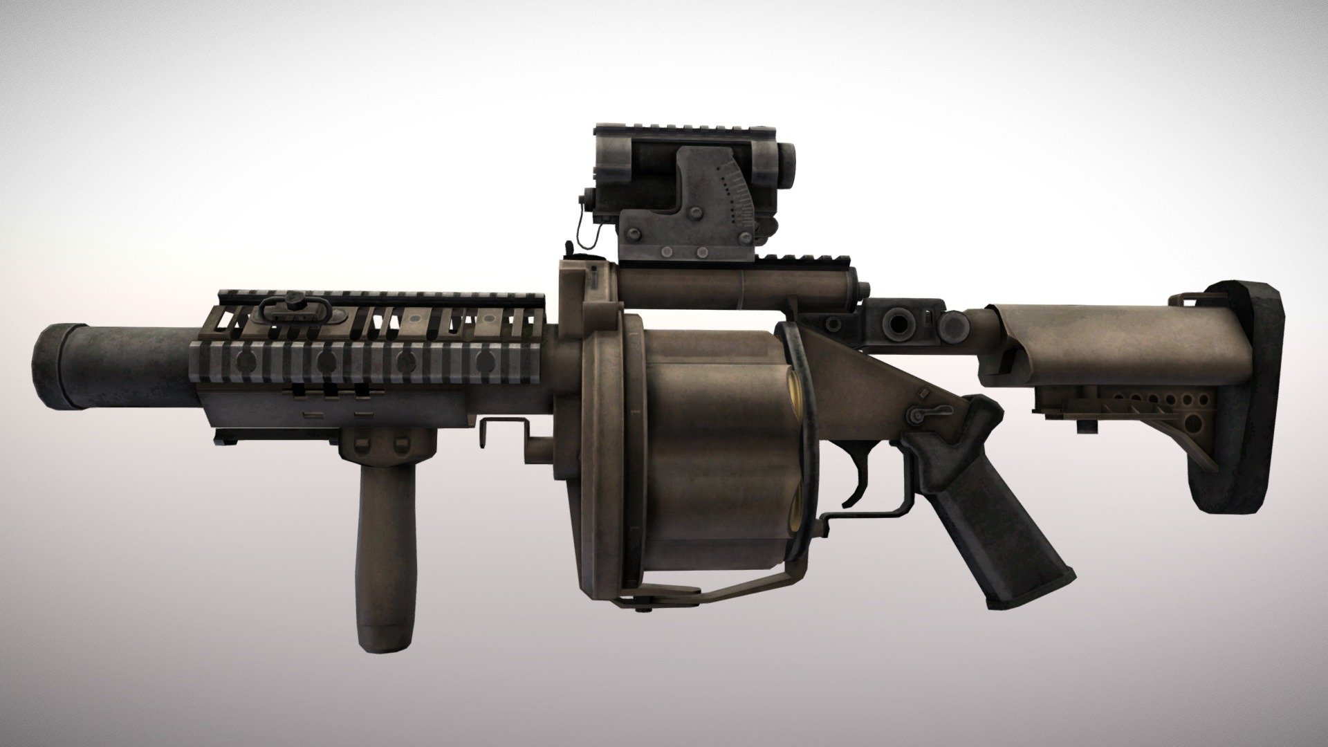 Grenade Launcher 3d model