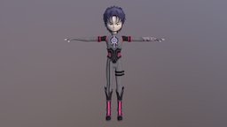 Code Lyoko William 3D Model