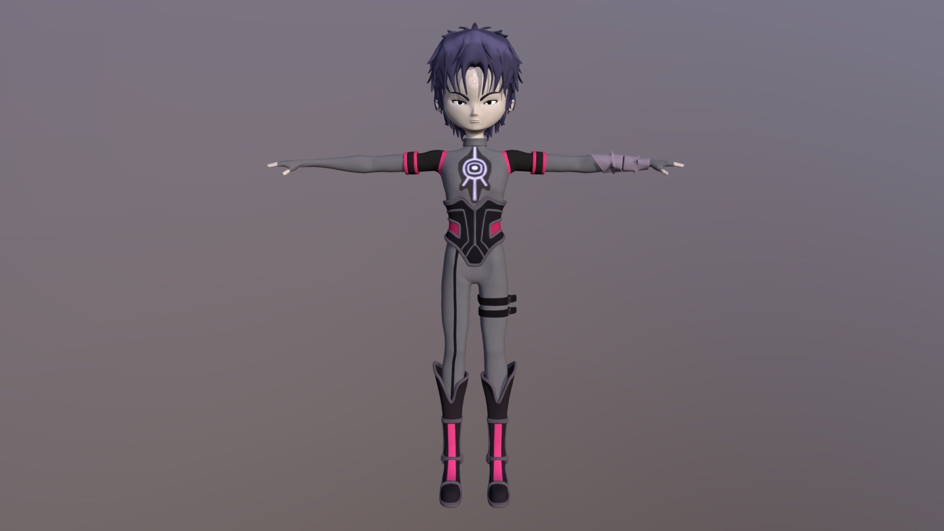 Code Lyoko William 3D Model 3d model