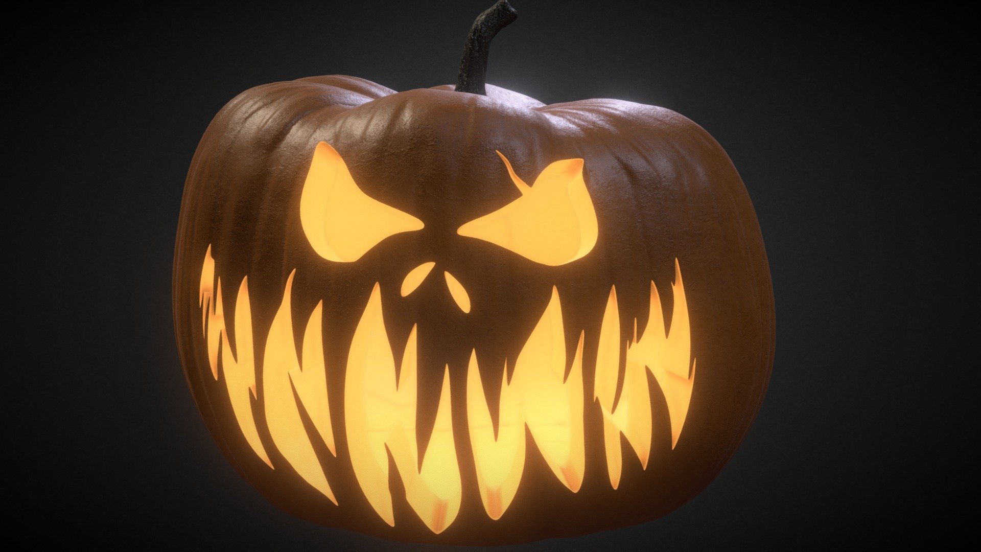 Halloween Pumpkin 3d model