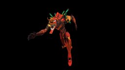 Evangelion Unit 02 Beast Mode-test-run