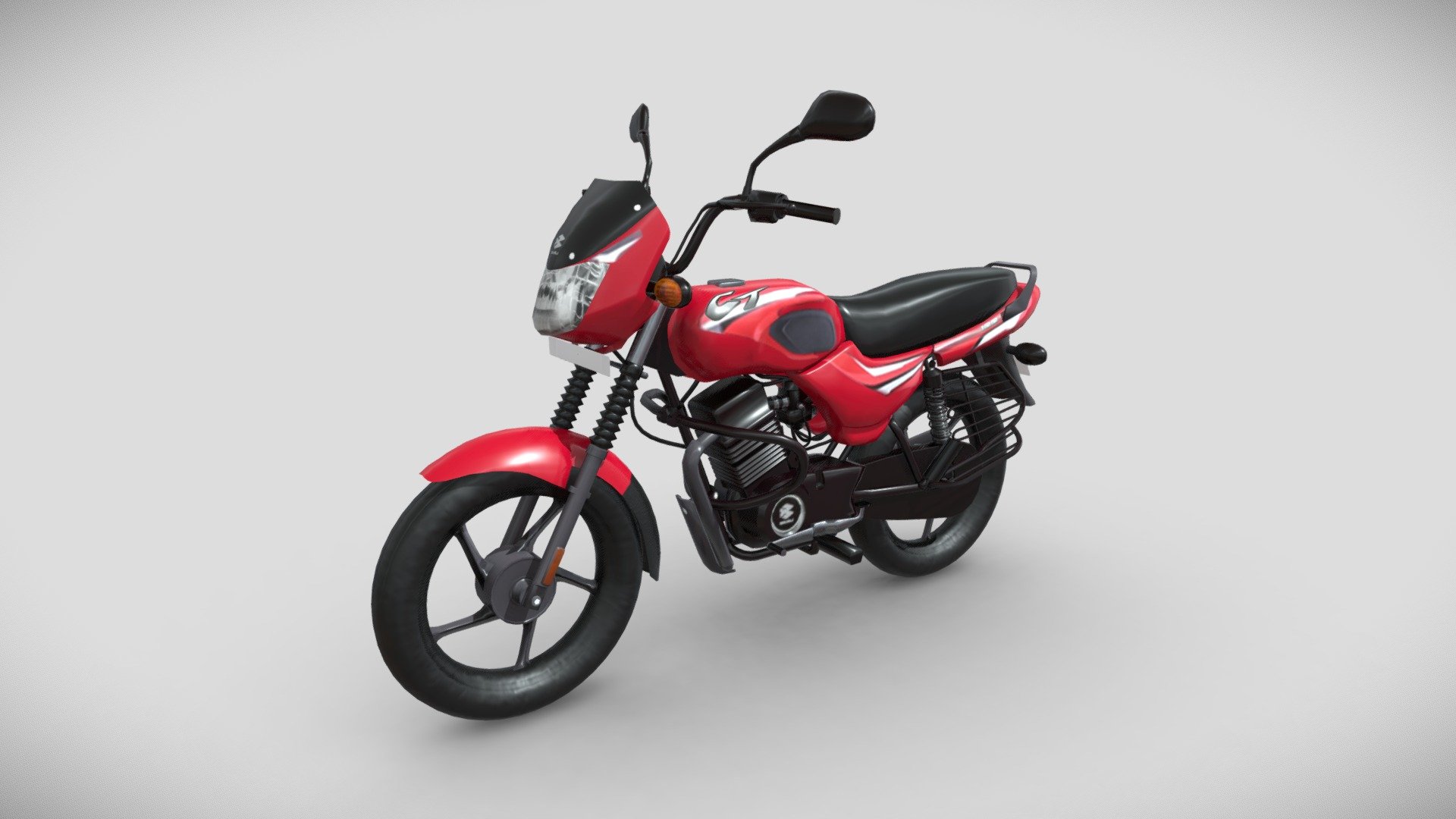 Bajaj CT 100 3d model