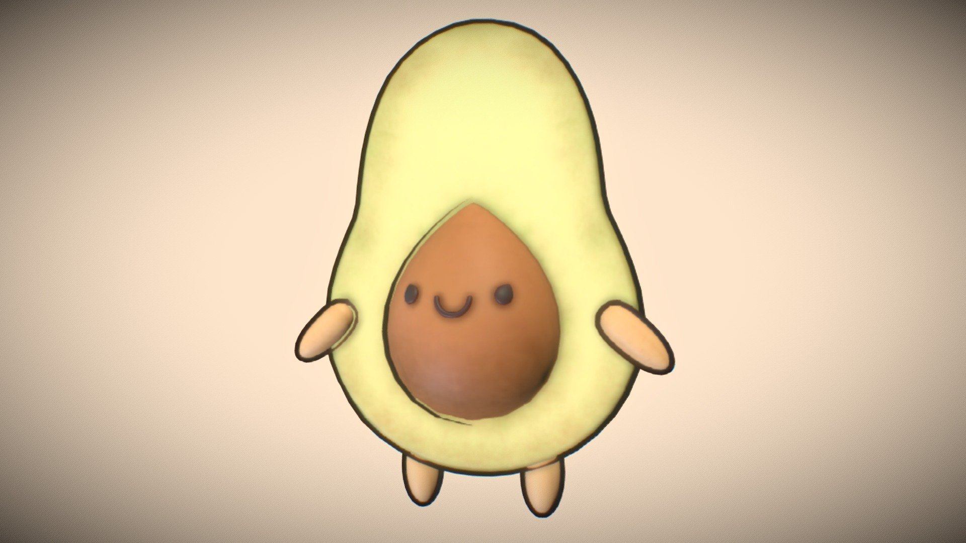 Avocado 3d model